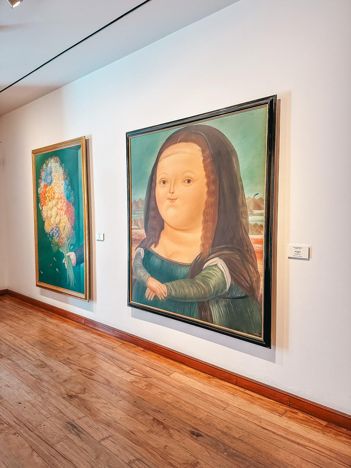 Botero Mona Lisa in Bogota