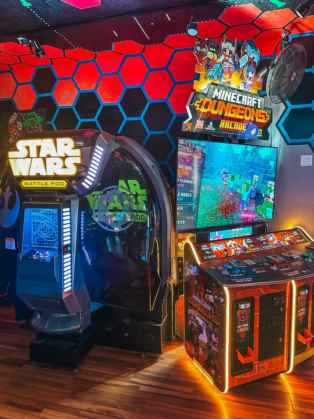 Reboot arcade bar in Dunedin