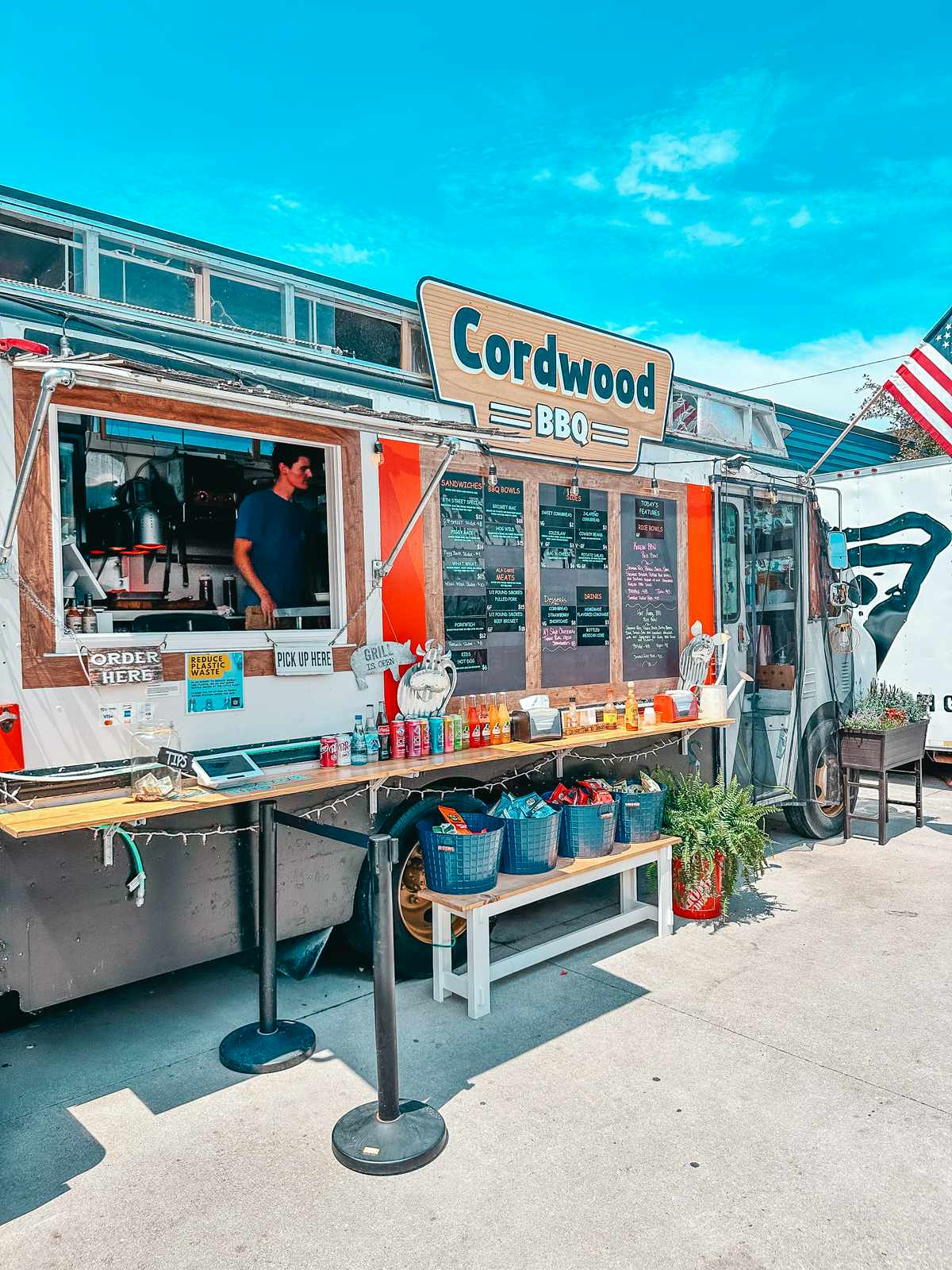 Cordwood BBQ at The Little Fleet in Traverse City