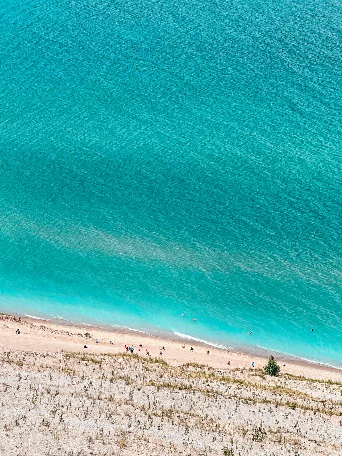 Stunning Glen Lake at Sleeping Bear Dunes National Lakeshore in Michigan