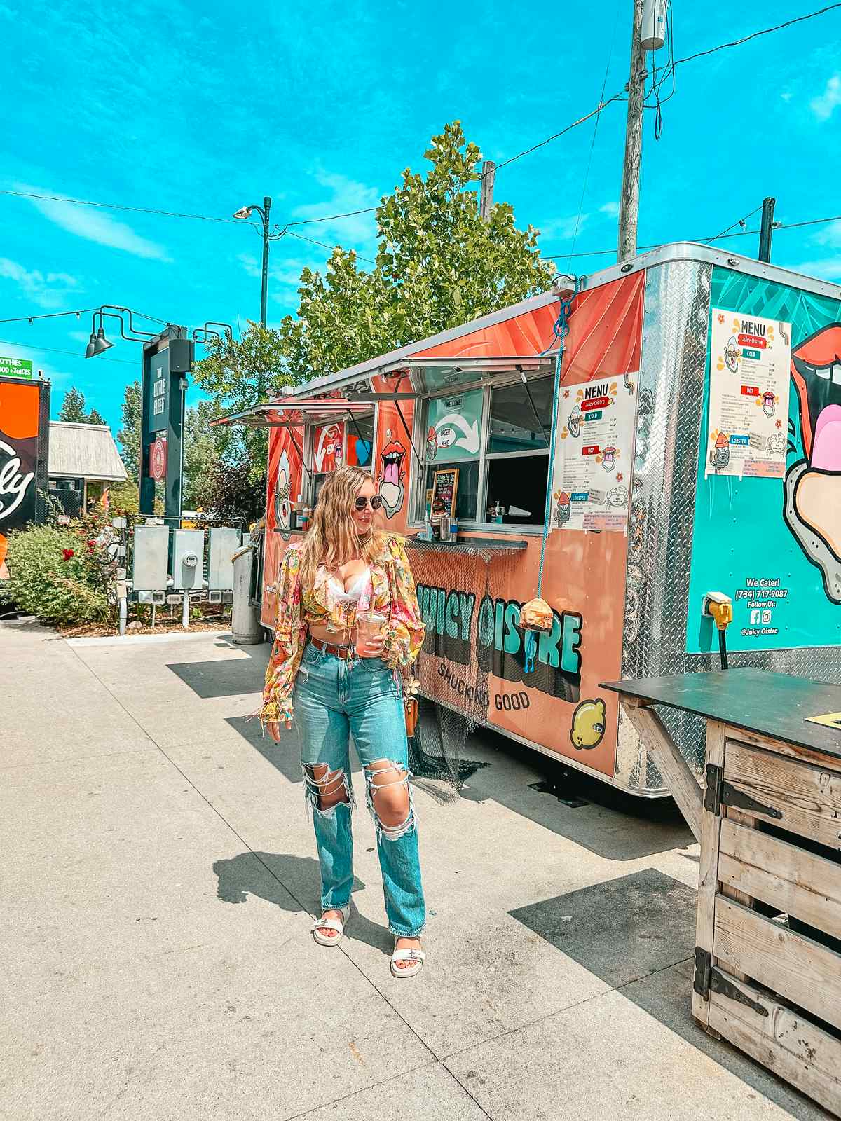 The Little Fleet food trucks in Traverse City