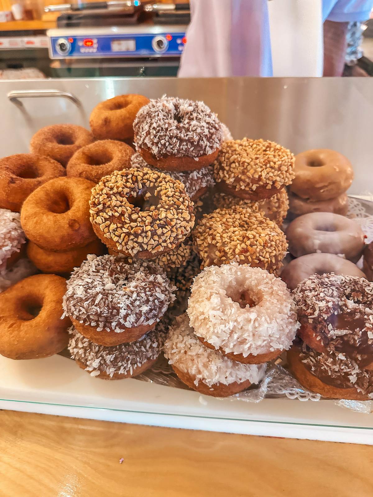 Donuts at the Murray Hotel on Mackinac Island