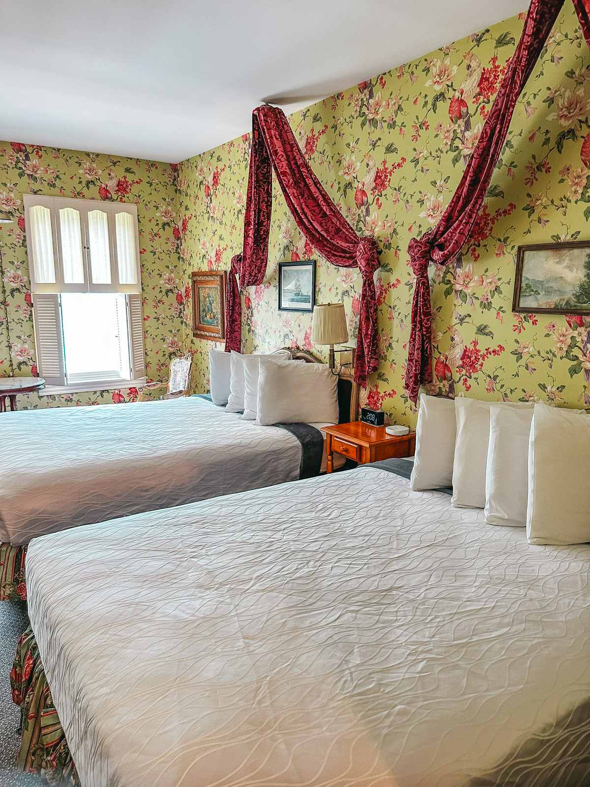 Double room at Murray Hotel Mackinac Island Michigan