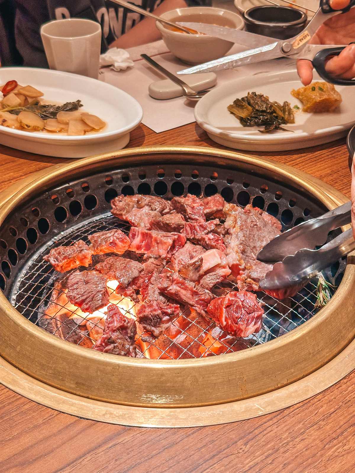 Korean BBQ in Korea