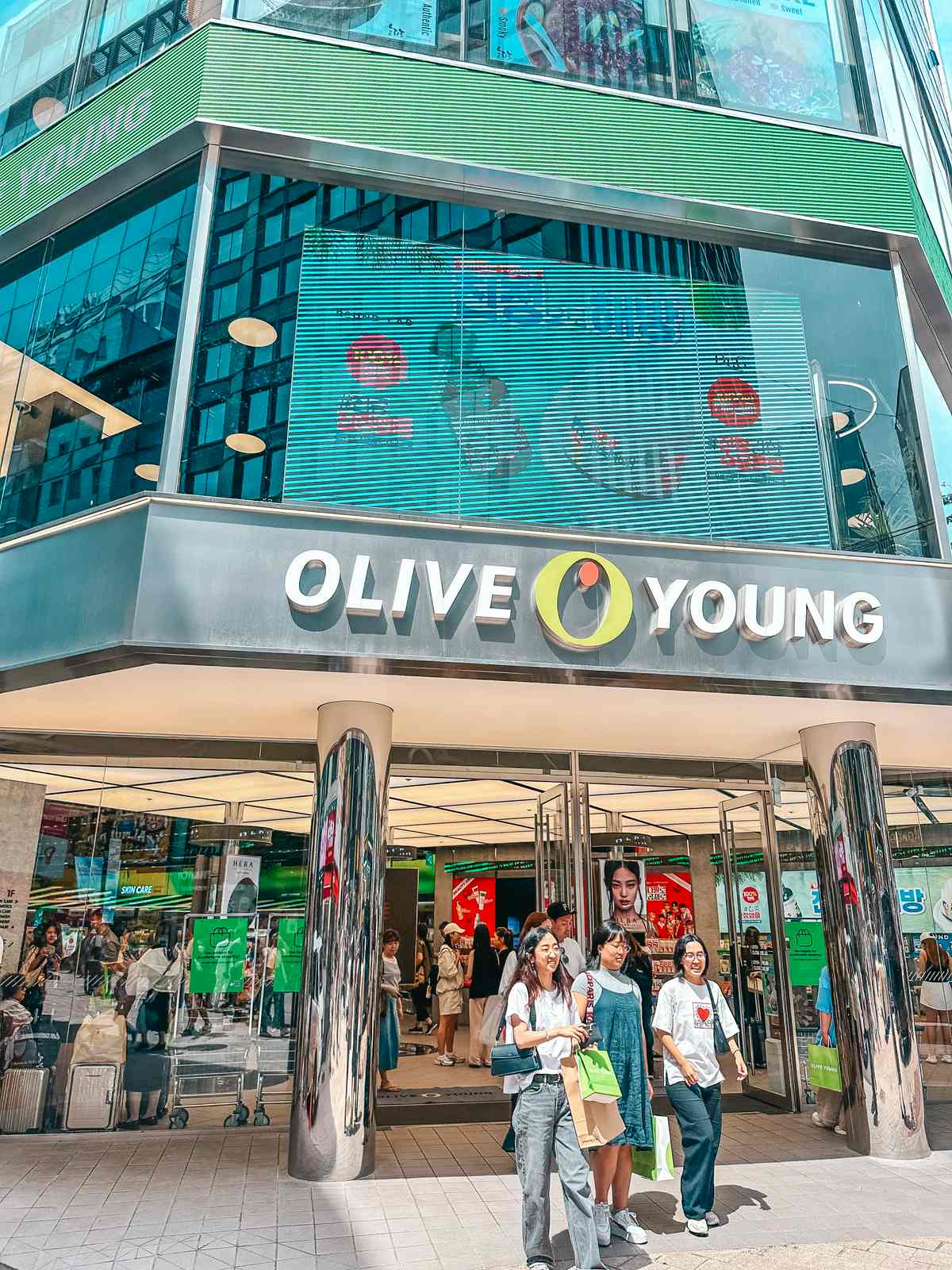 Olive Young Korean skincare and makeup