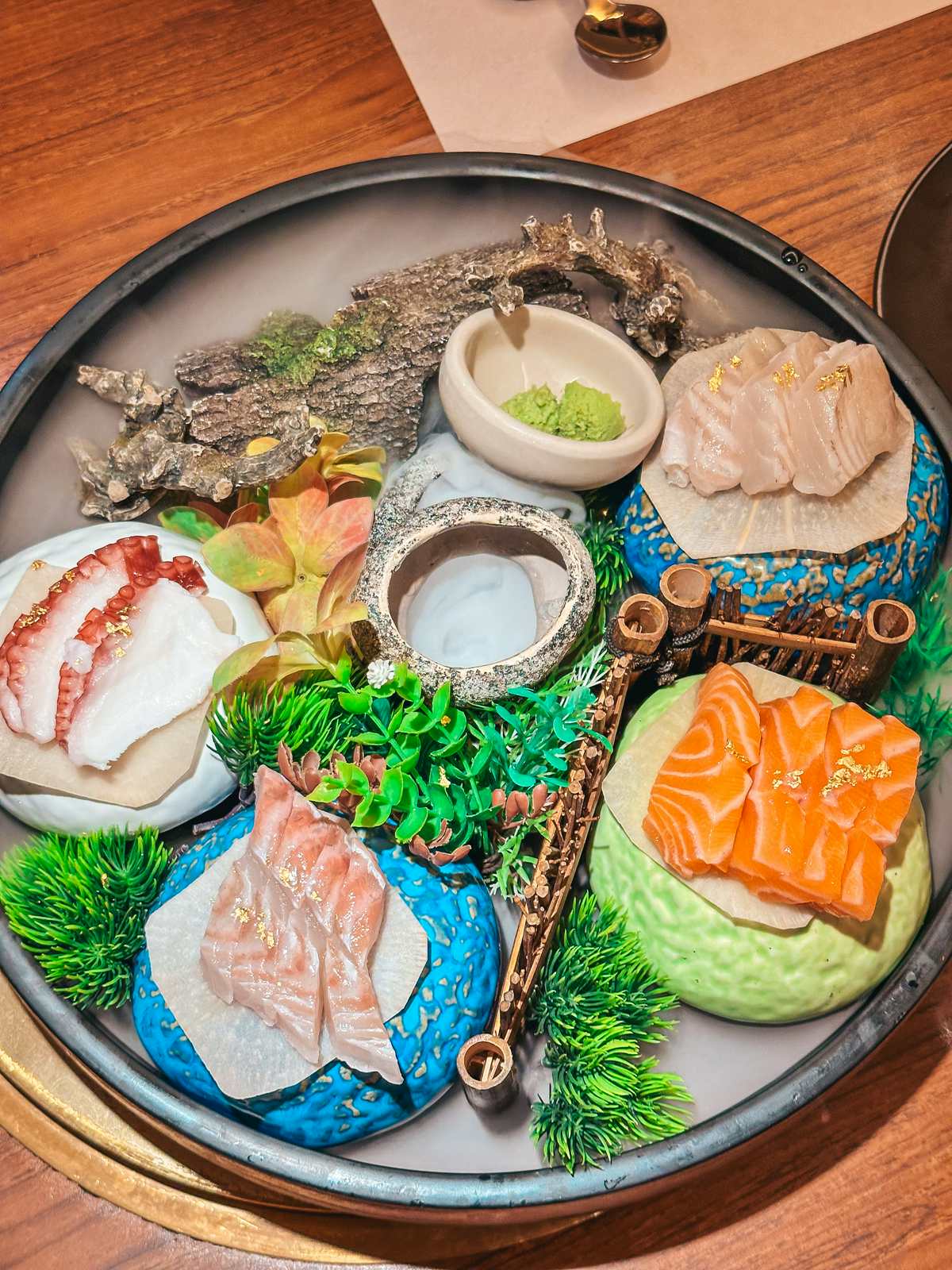 Sashimi platter from Gyeongbokgung in Incheon