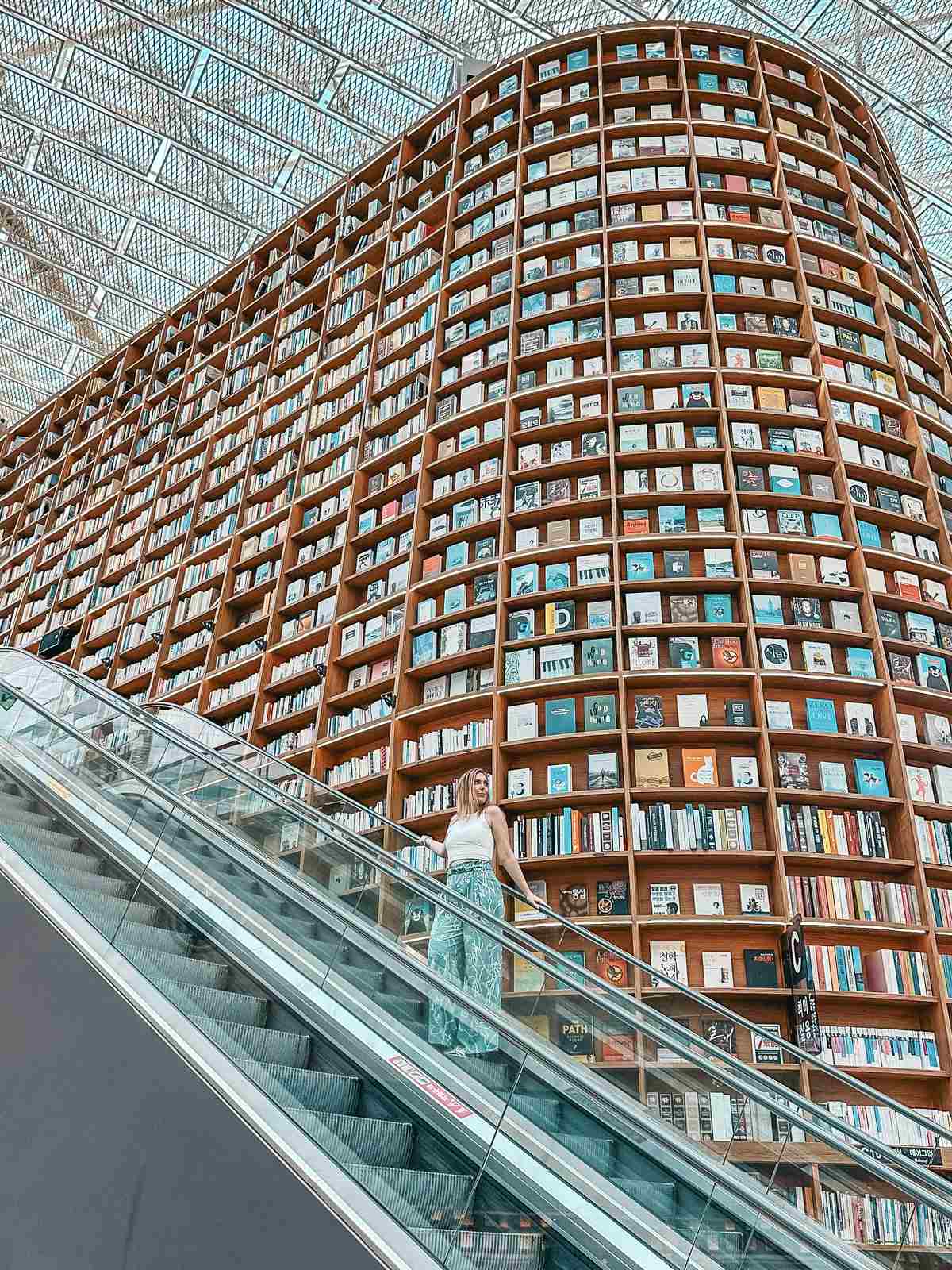 Starfield Library at the COEX Mall in Gangnam Seoul