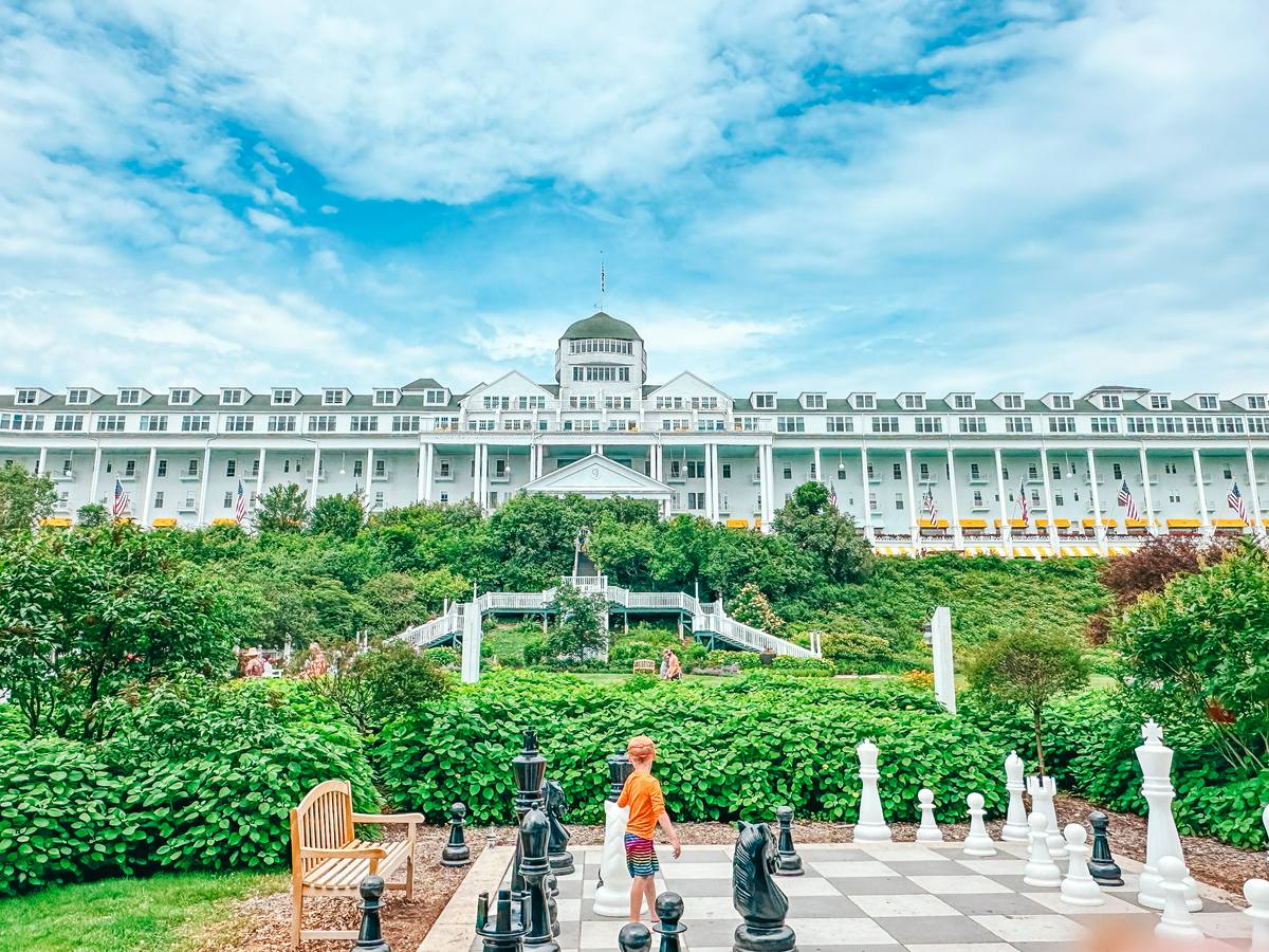 The Grand Hotel on Mackinac Island Michigan