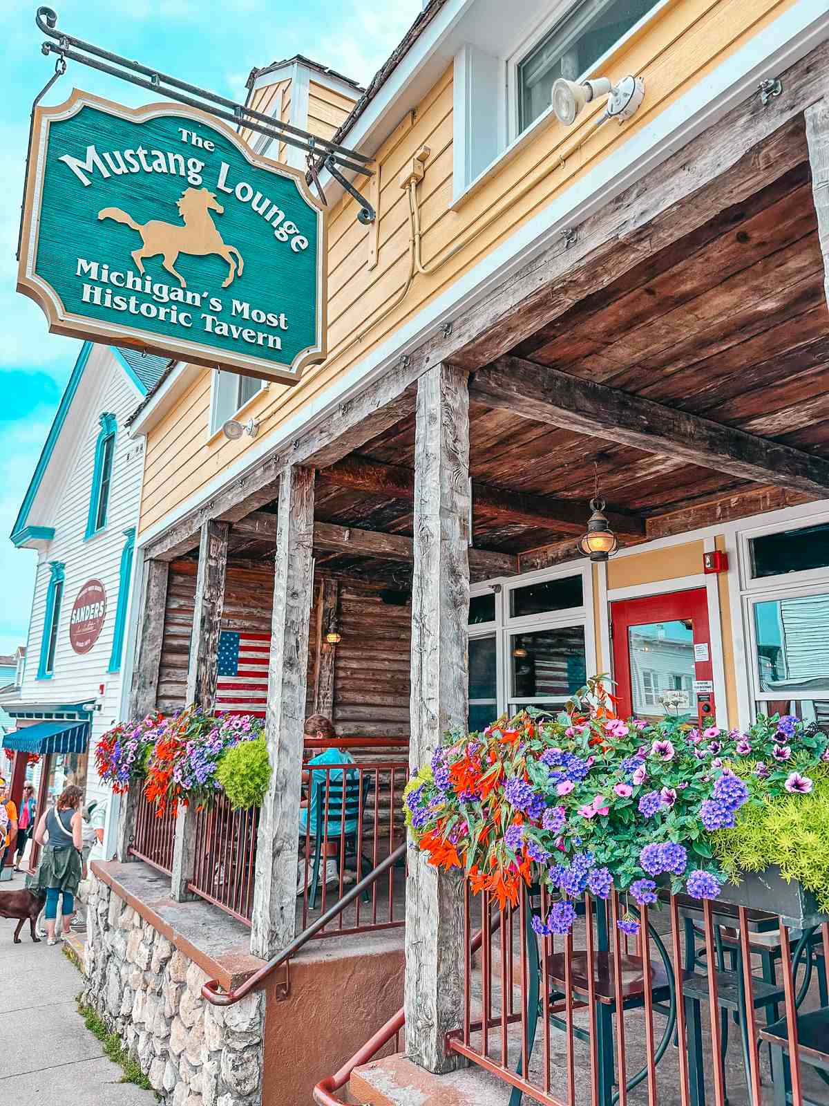 The Mustang Lounge on Mackinac Island