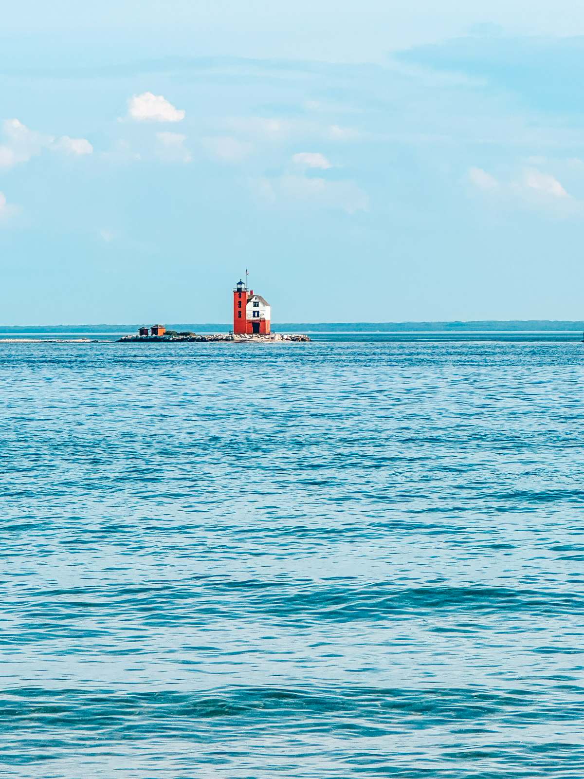 The Round Lighthouse Mackinac Island