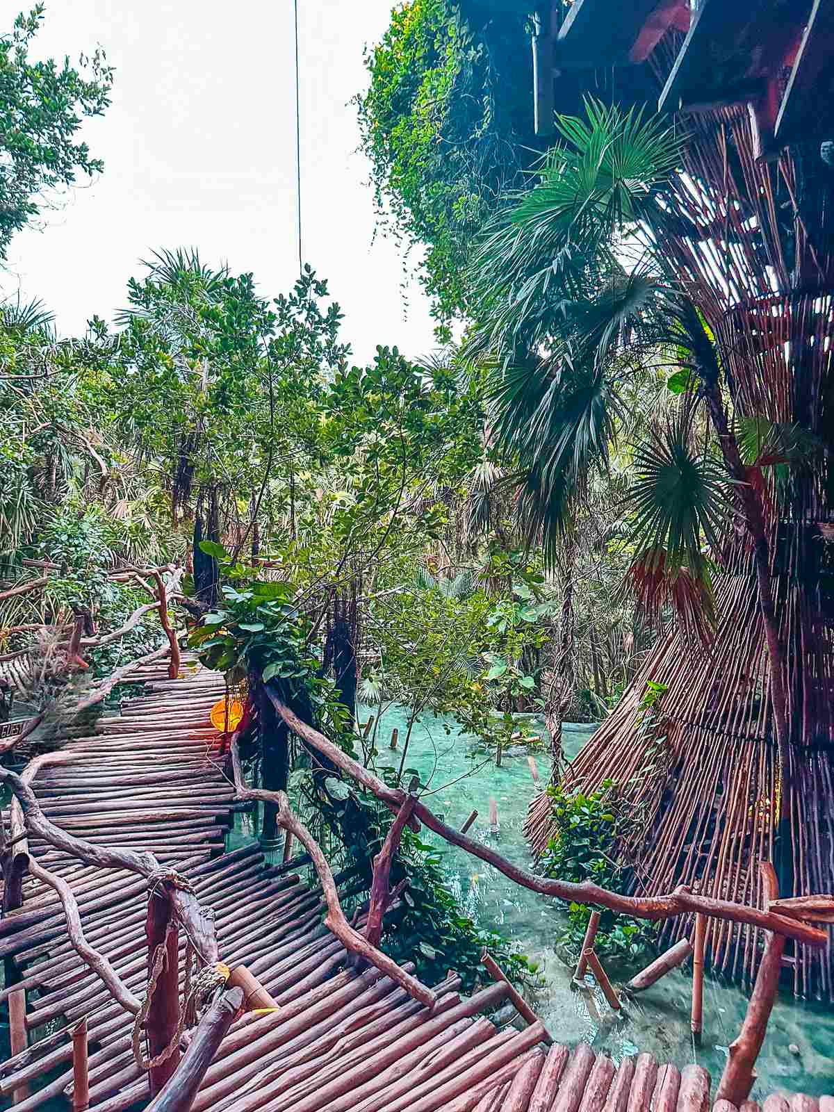 Azulik Tulum walkway