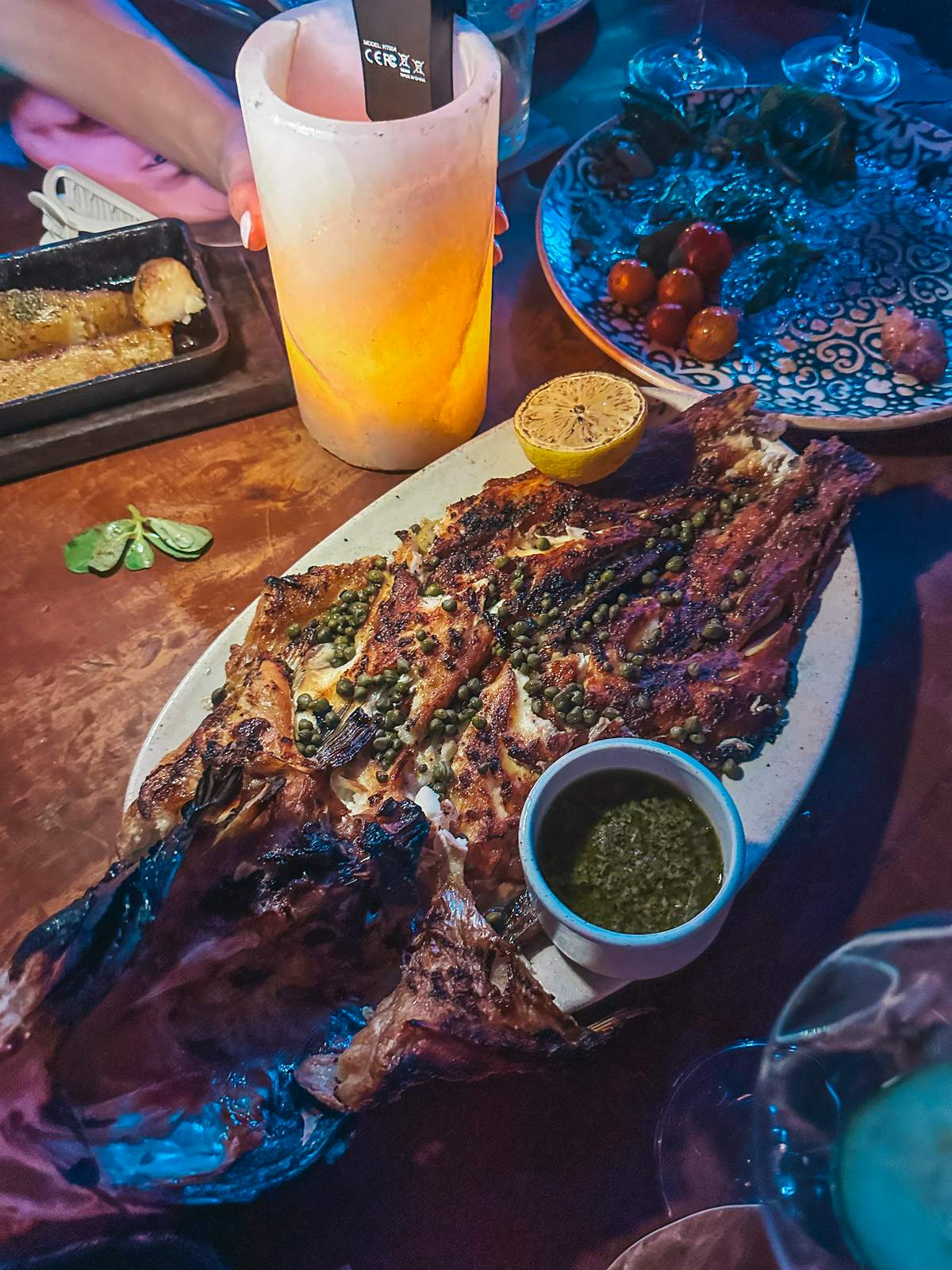 Branzino from Ilios Tulum