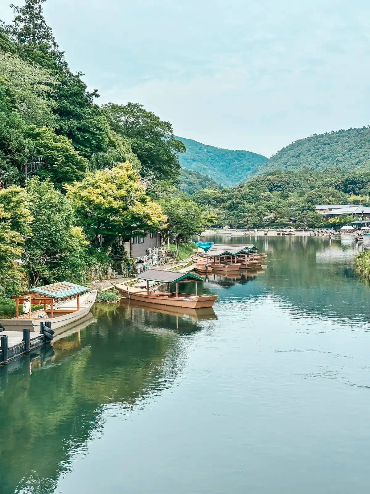 Canal in Arashiyama Kyoto