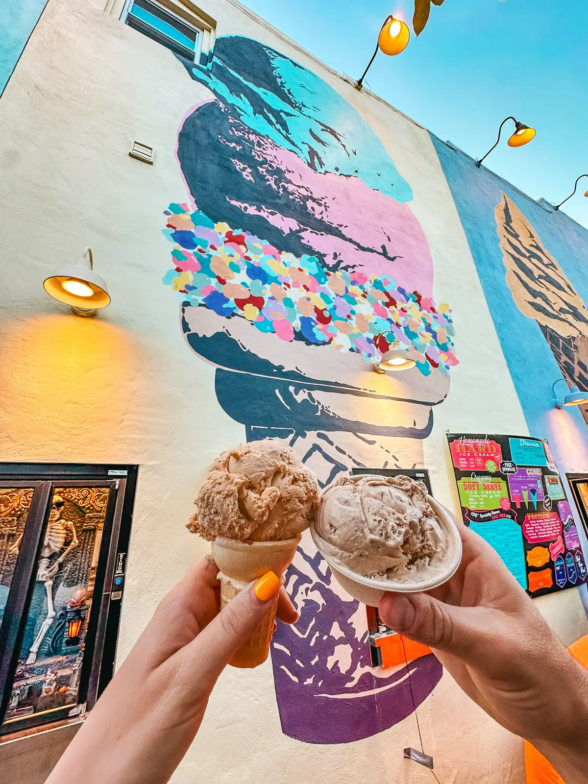 Ice cream from Bmore Licks ice cream shop in Baltimore