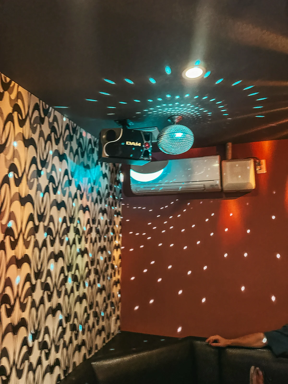 Karaoke room in Kyoto Japan