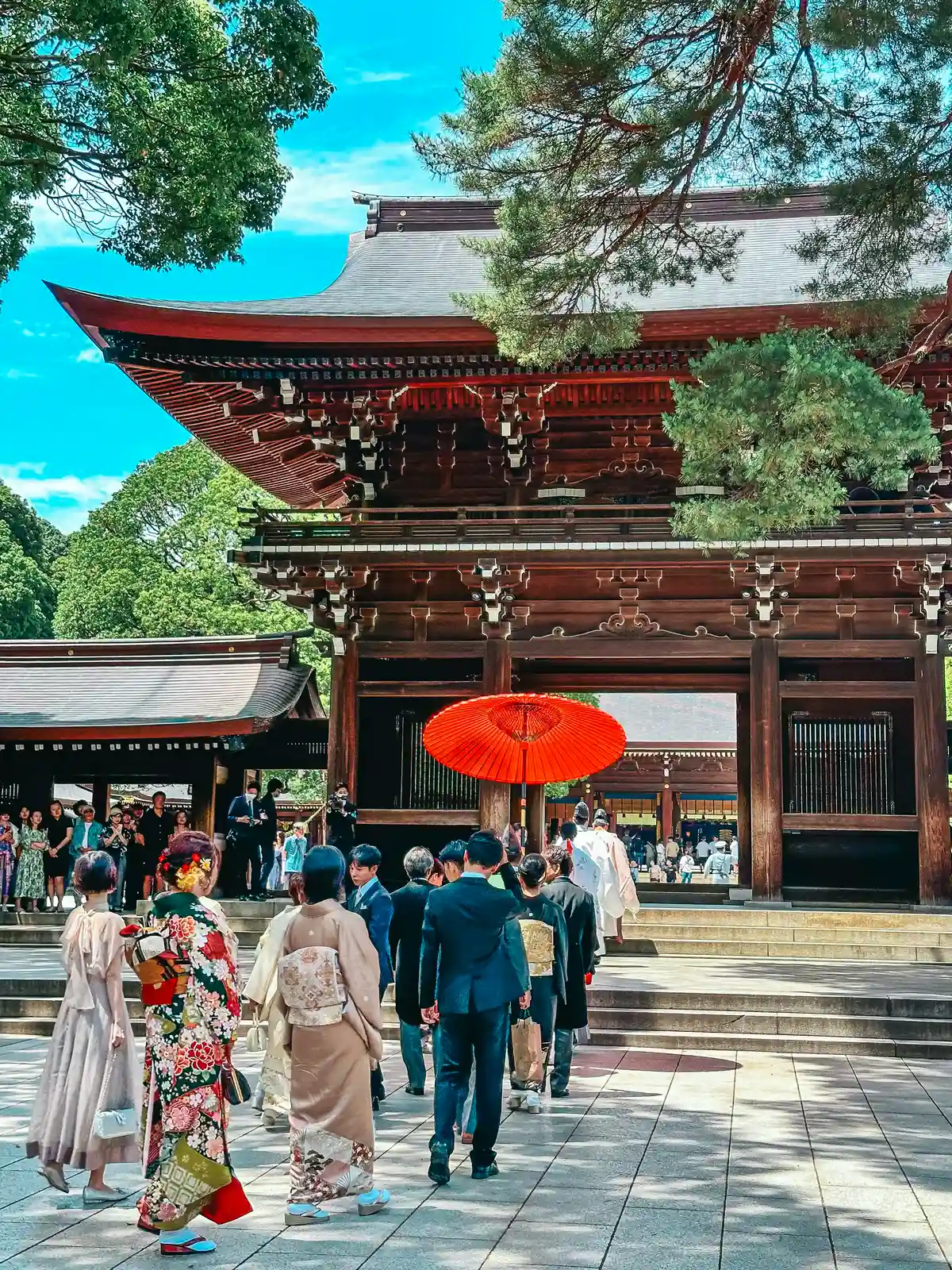 Meiji Jingu in Yoyogi Park in Tokyo