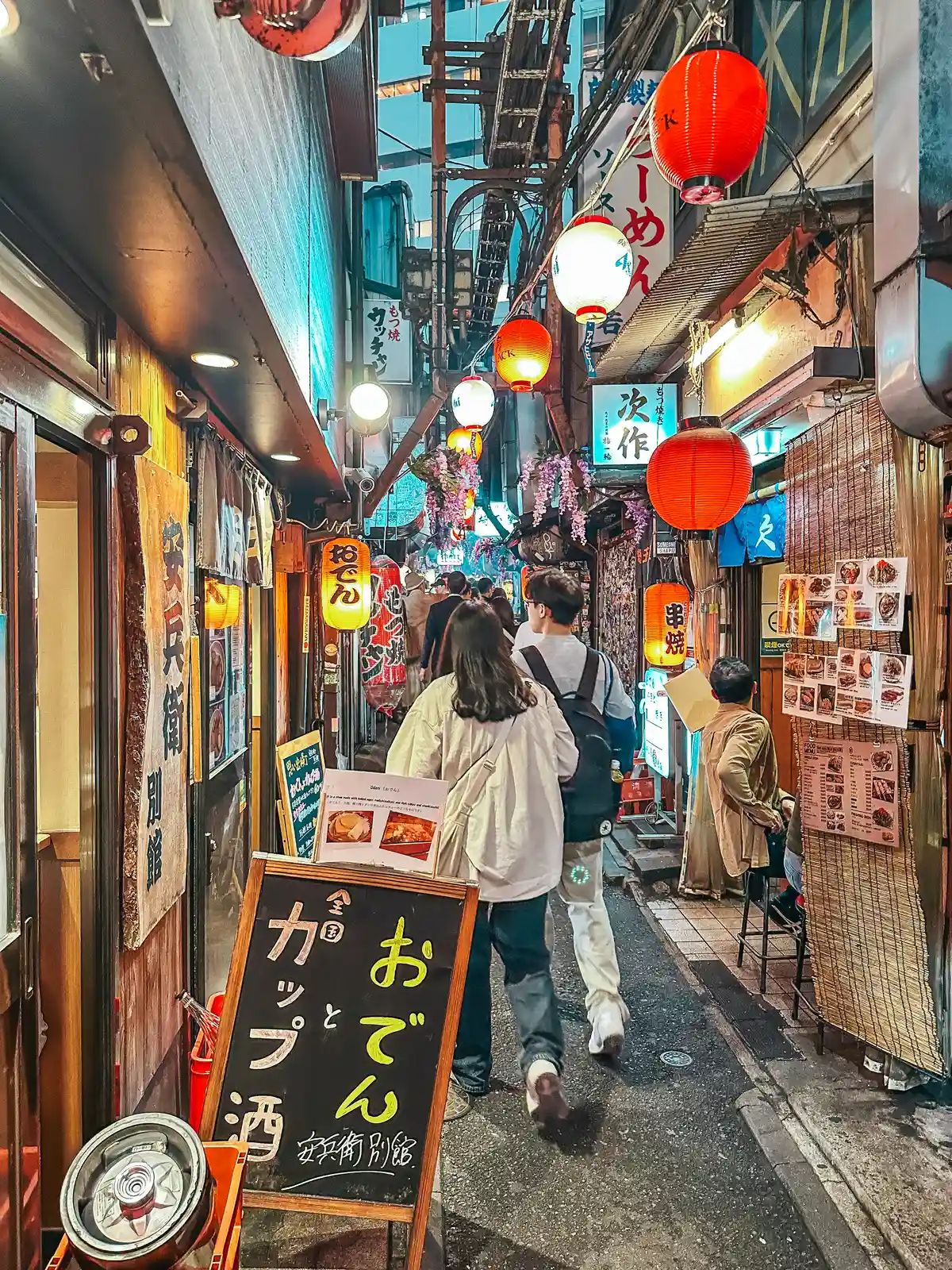 Omoide Yokocho aka Piss Alley in Tokyo