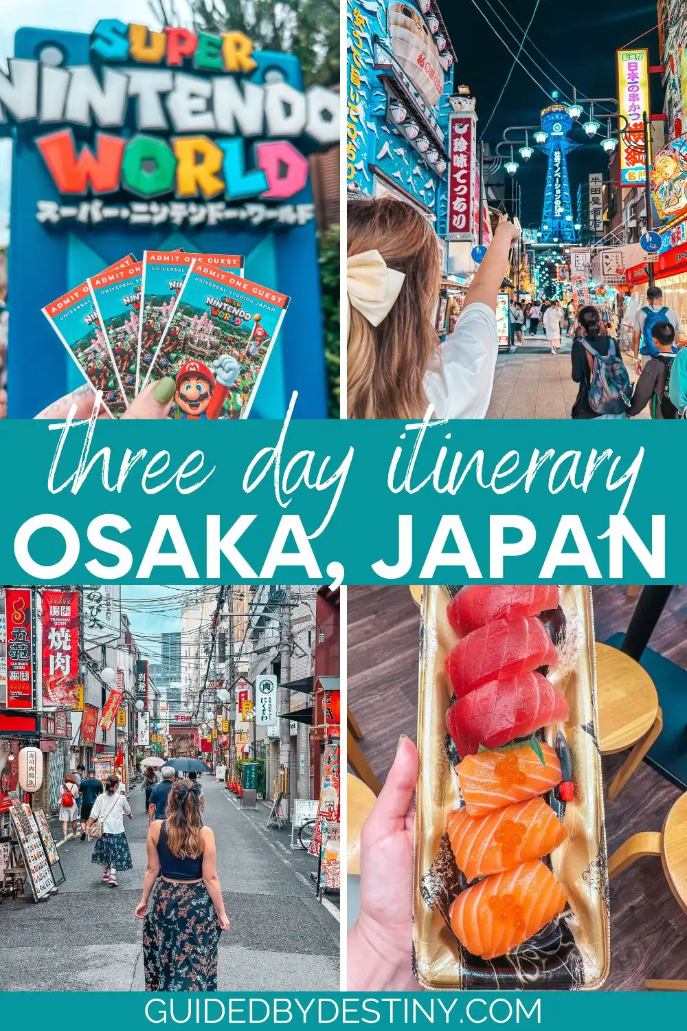 Osaka 3 day itinerary