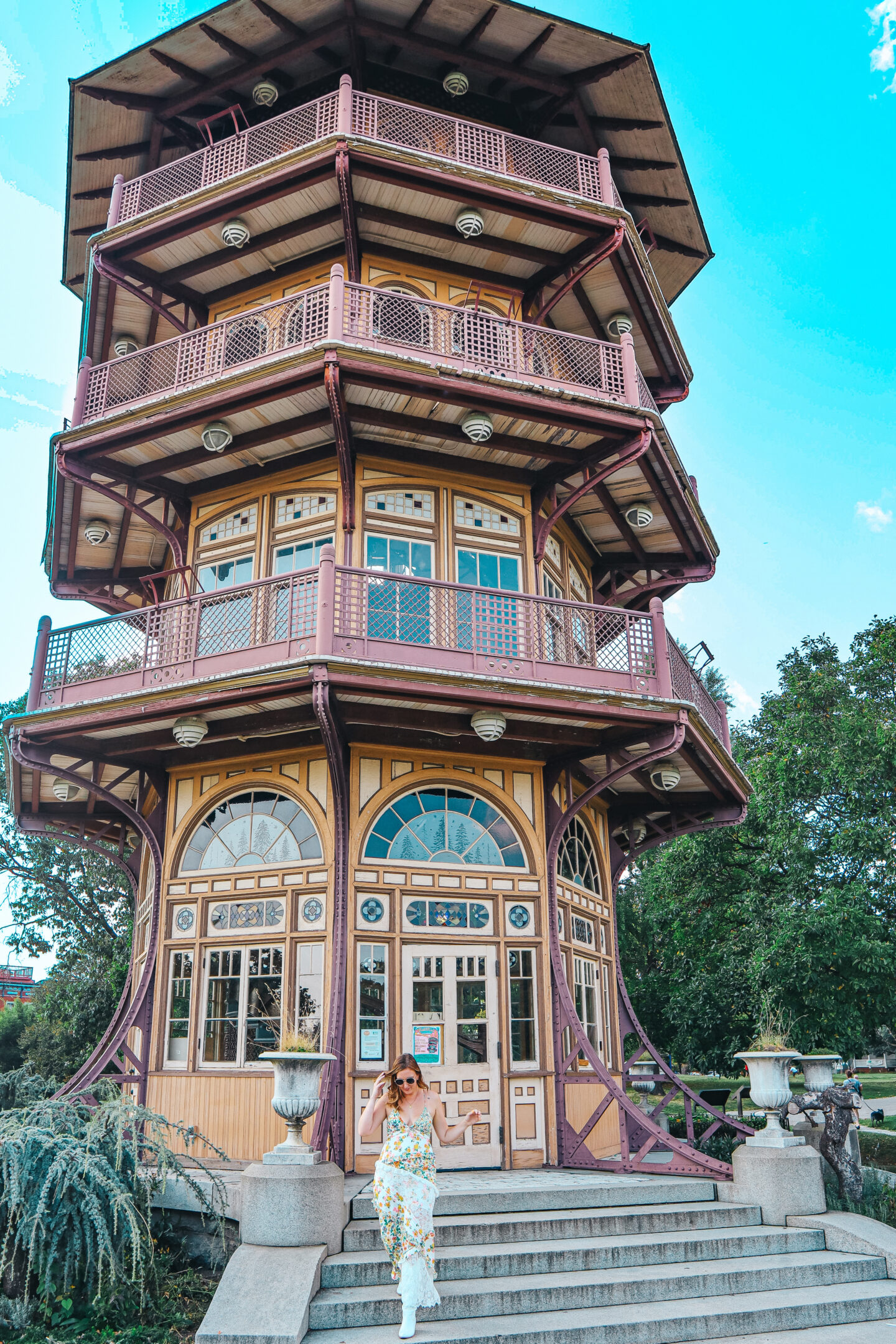 Patterson Park Pagoda in Baltimore Maryland