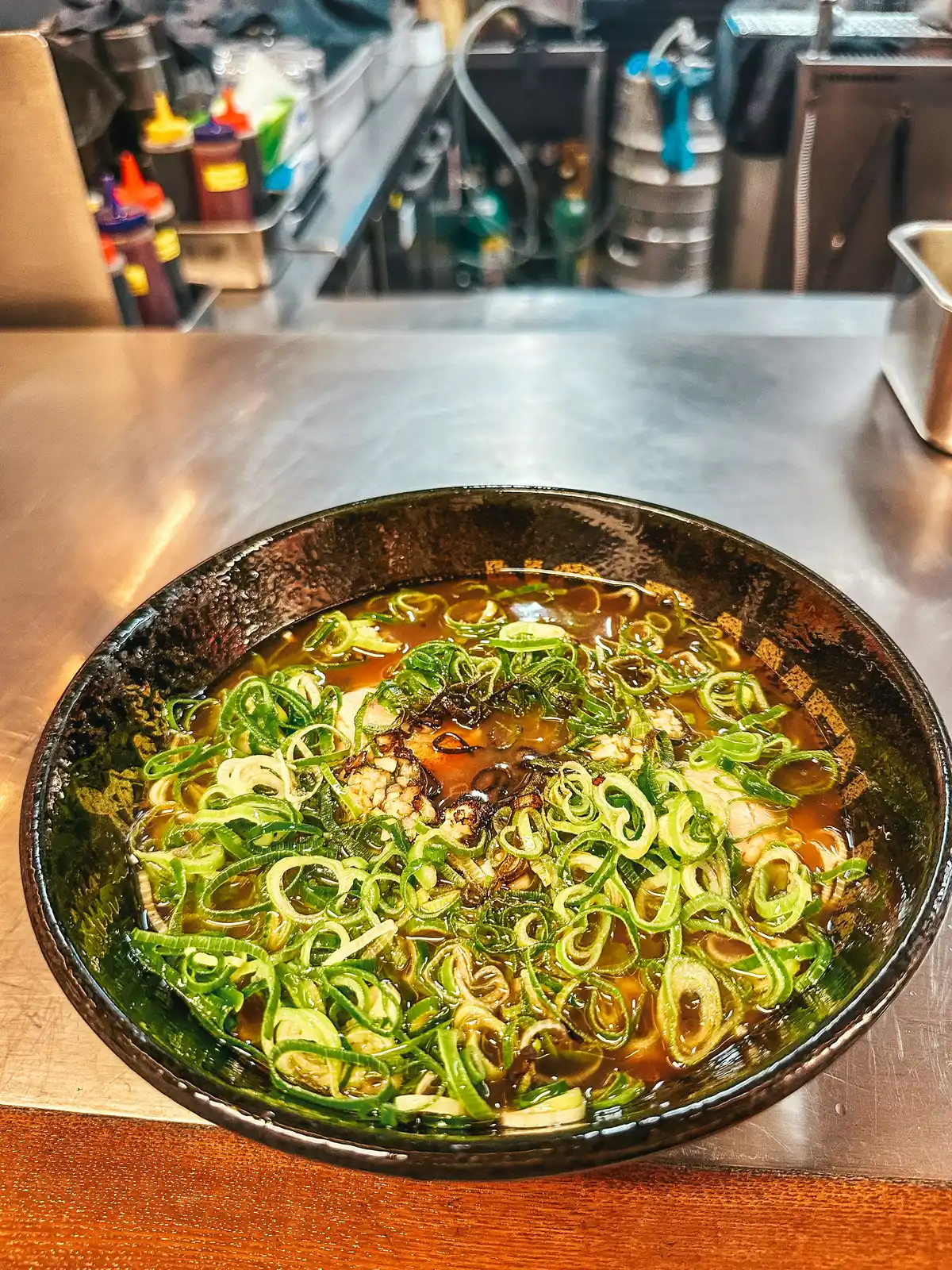 Ramen from Menbaka Fire Ramen in Kyoto