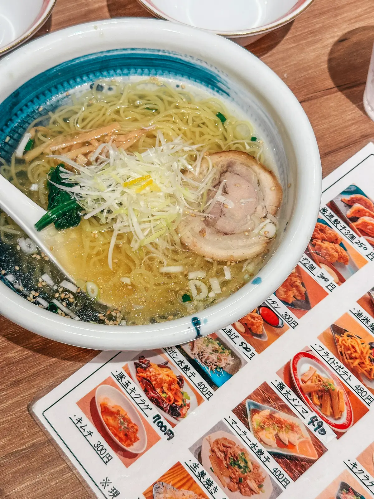 Ramen from Oreryu Shio-Ramen in Harajuku