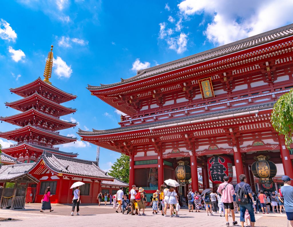 Sensoji Temple in Tokyo