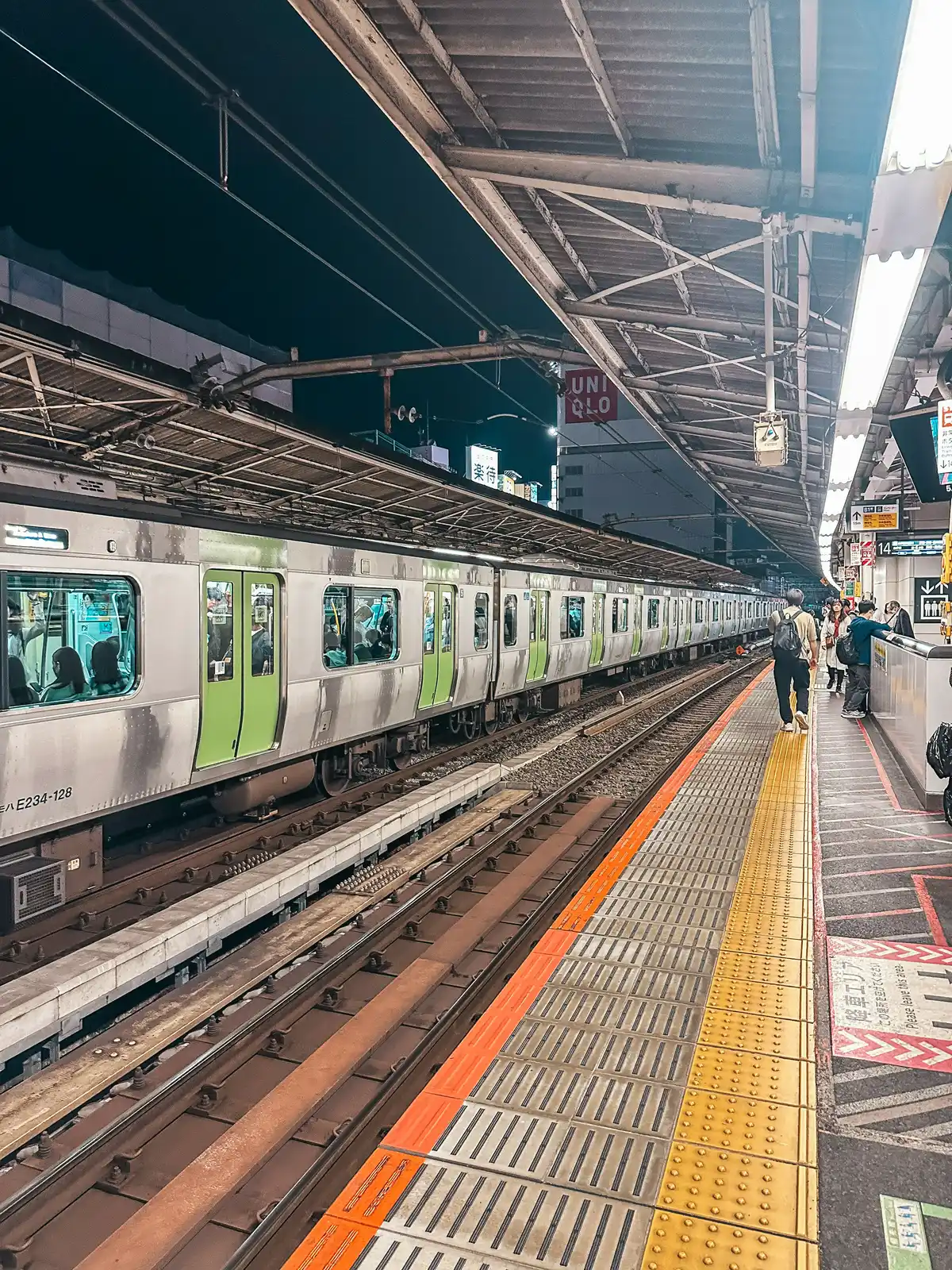 Subway station of Tokyo