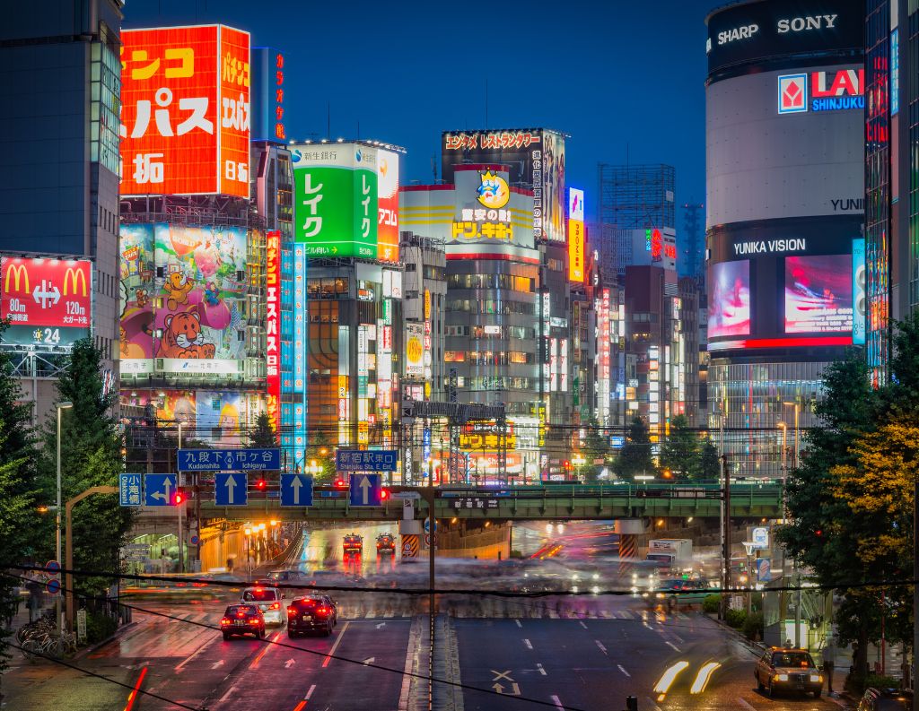 Tokyo neighborhood Shinjuku