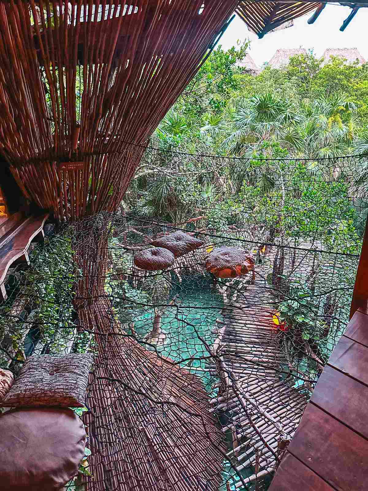 Treehouse vibes at Azulik Tulum