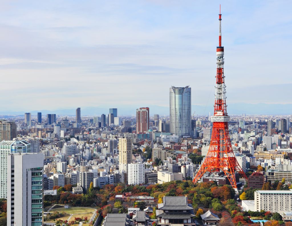 View of Tokyo Tower