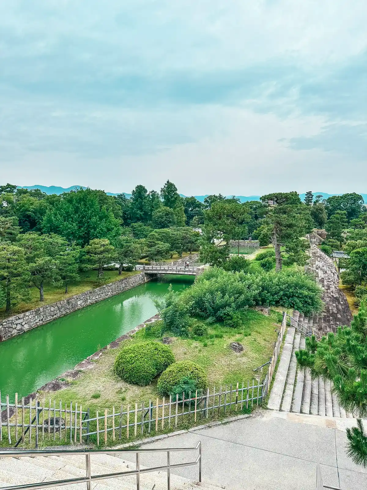 Views at the Nijo Castle in Kyoto