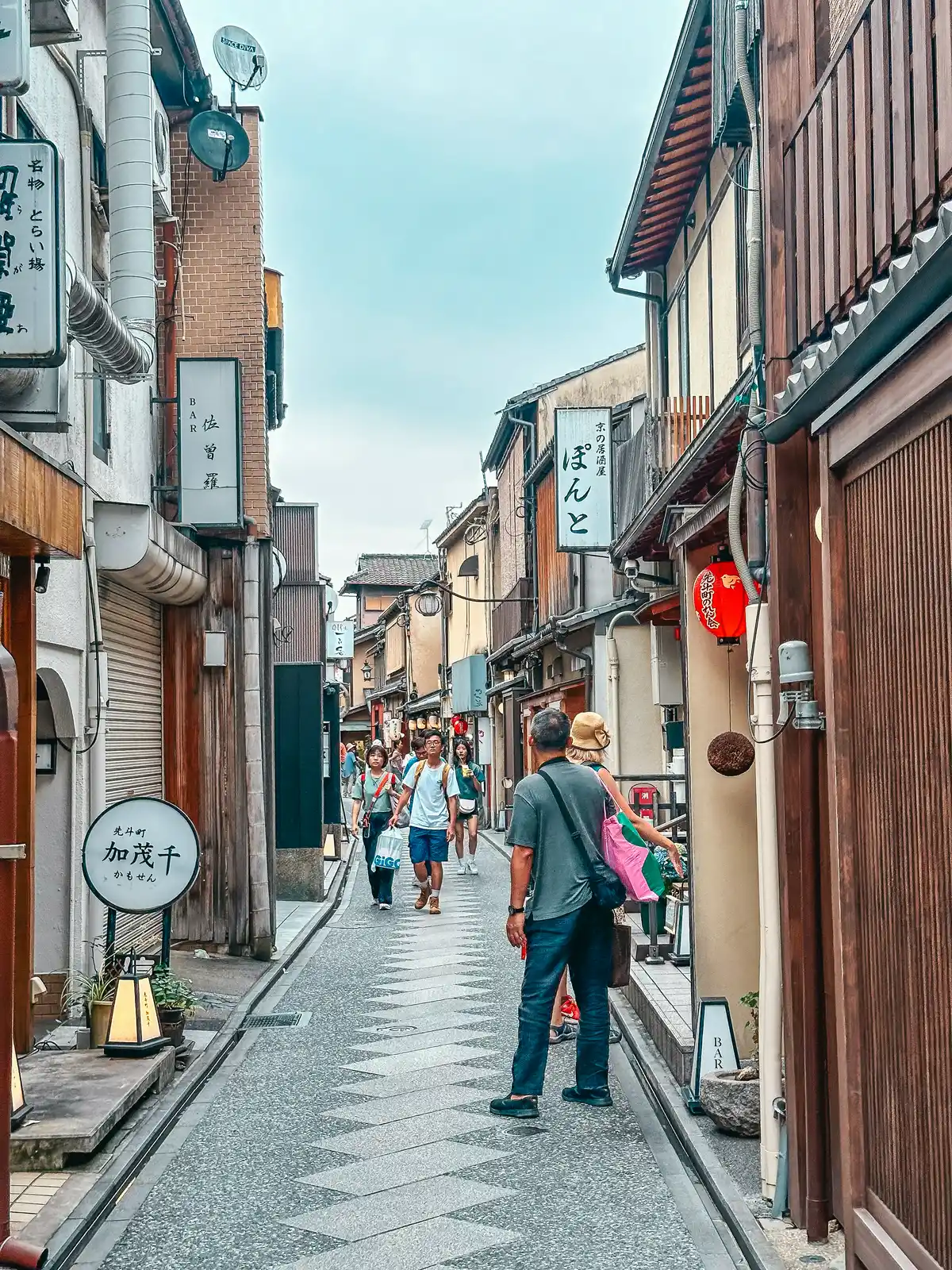 Wandering through the alleys of Kyoto