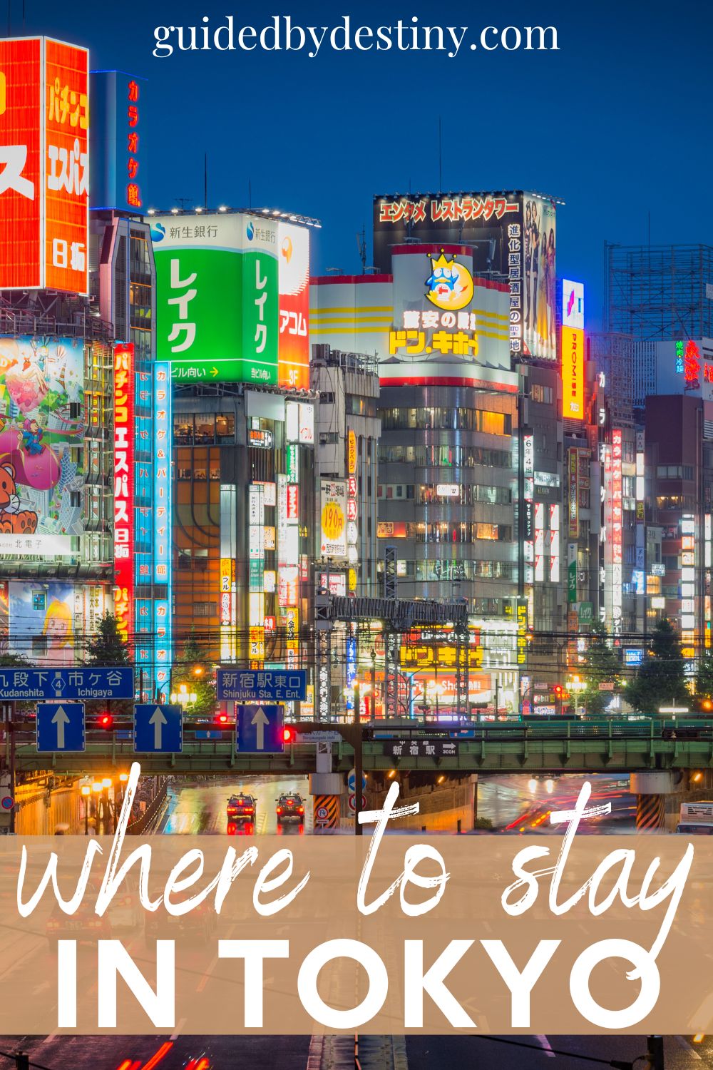 best areas to stay in Tokyo Japan