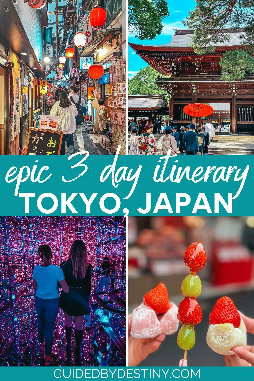 epic 3 day itinerary for tokyo japan