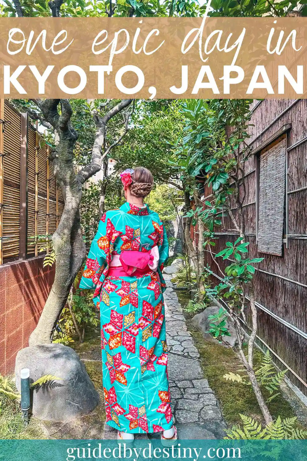 1 day itinerary Kyoto Japan