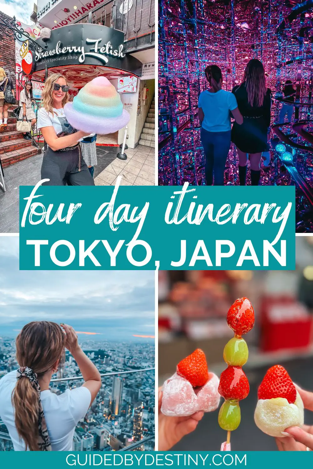 4 day itinerary Tokyo Japan