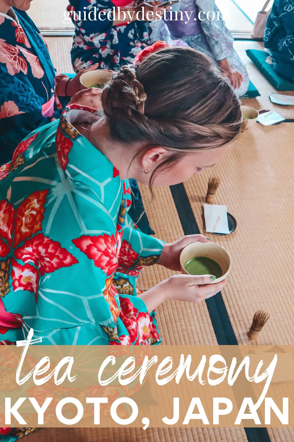 Kimono Tea ceremony in Kyoto Japan