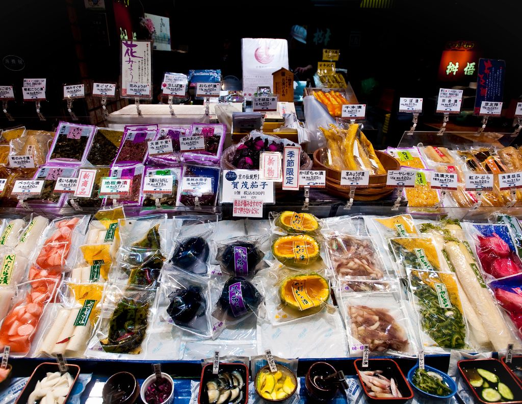 Nishiki Market in Kyoto