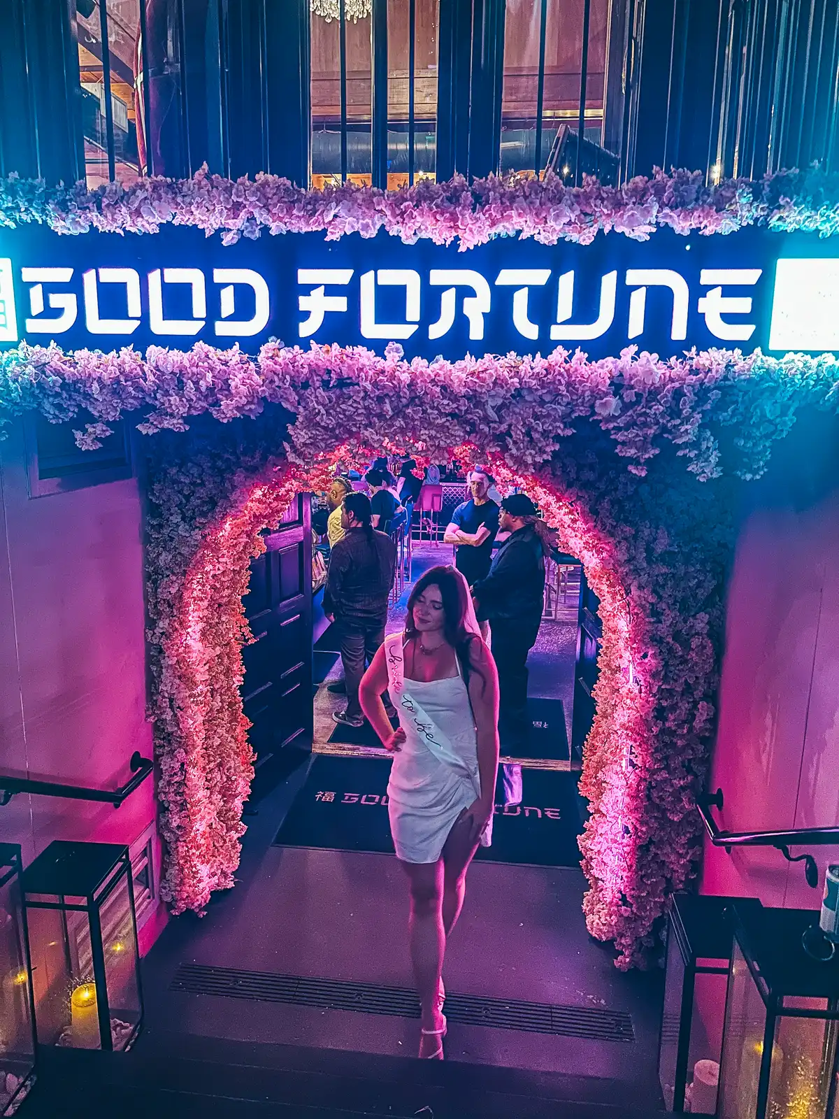 Bachelorette dinner at Good Fortune in downtown St Pete