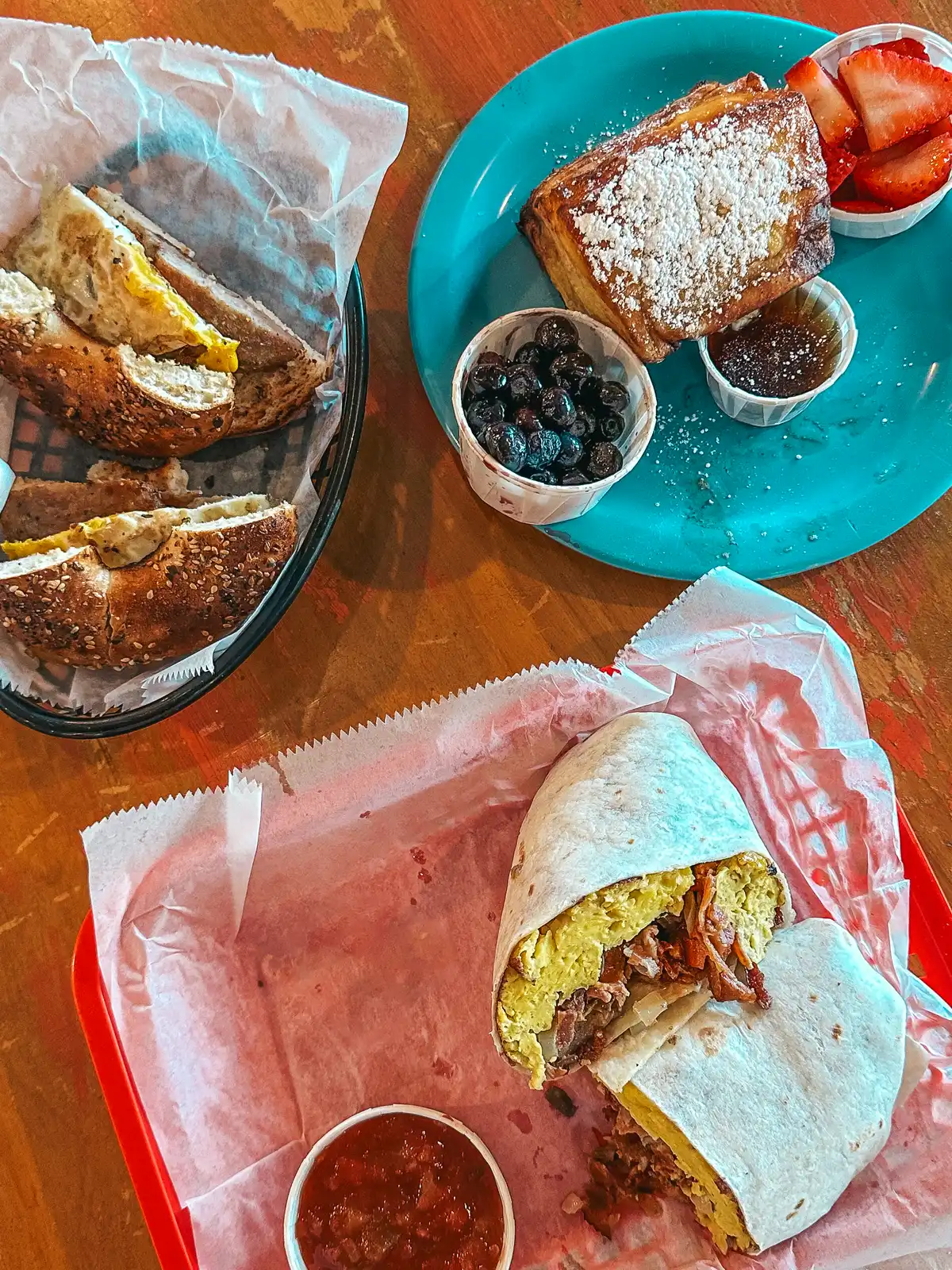 Breakfast at Ginny and Jane Es Cafe in Anna Maria Island