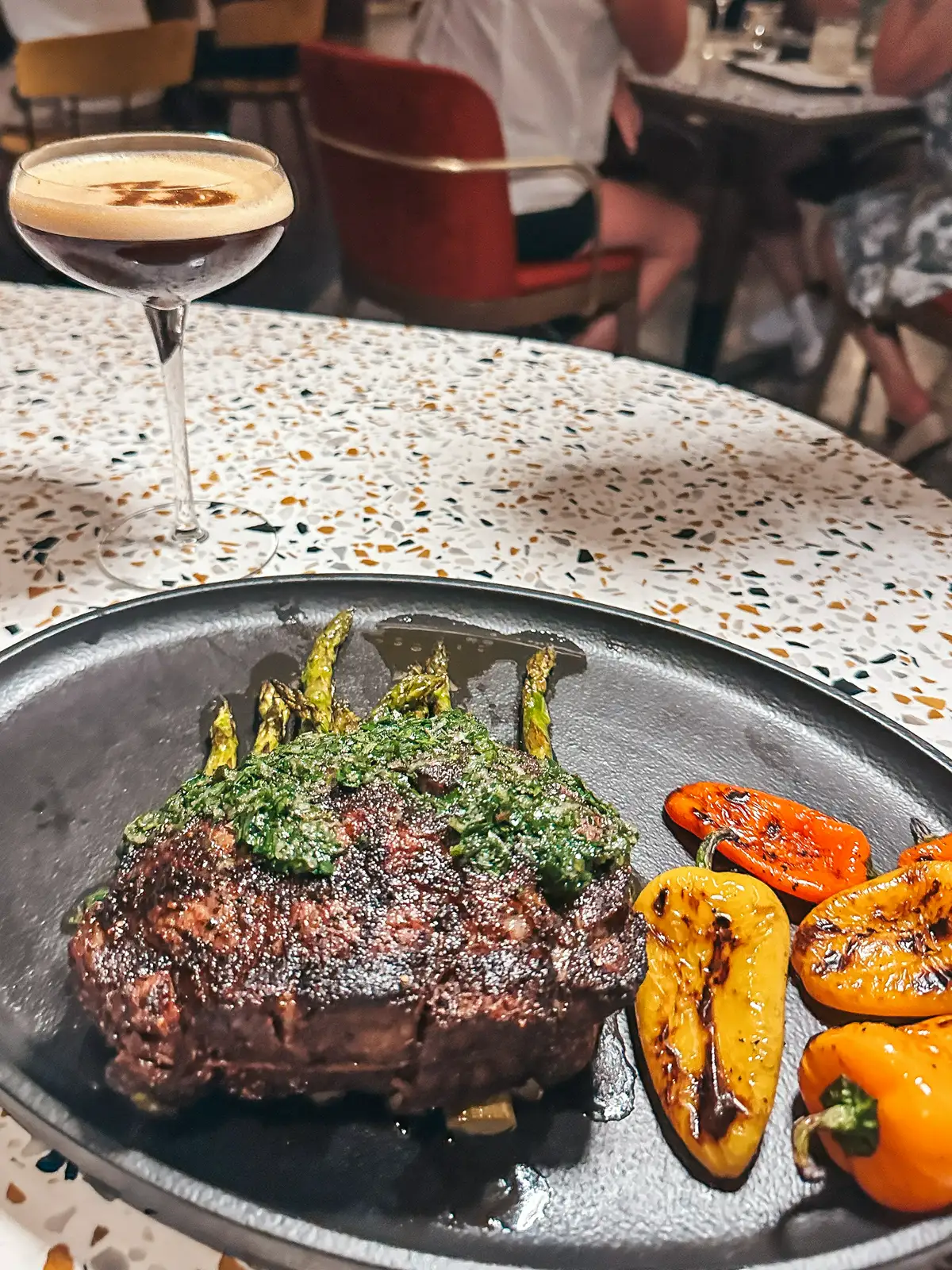 Steak from Juno & the Peacock restaurant in St Pete