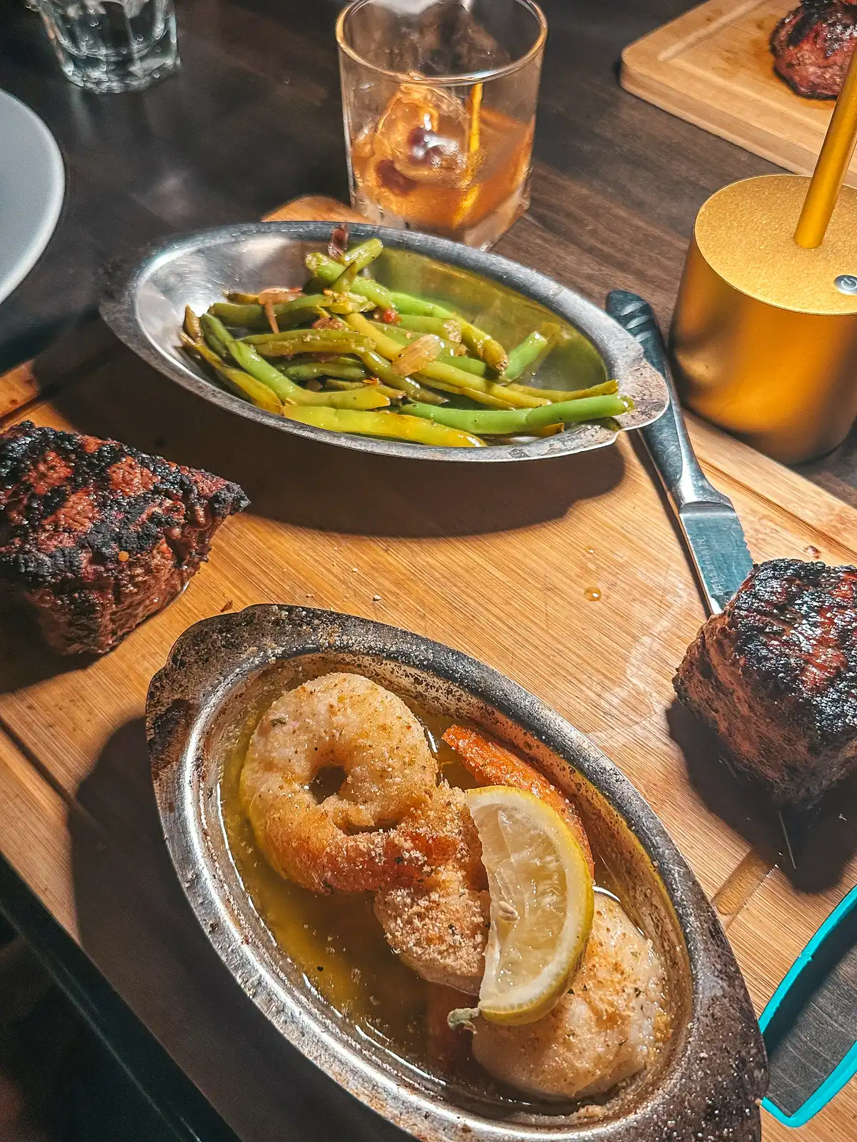 Steaks from Beau and Mos in downtown St Pete