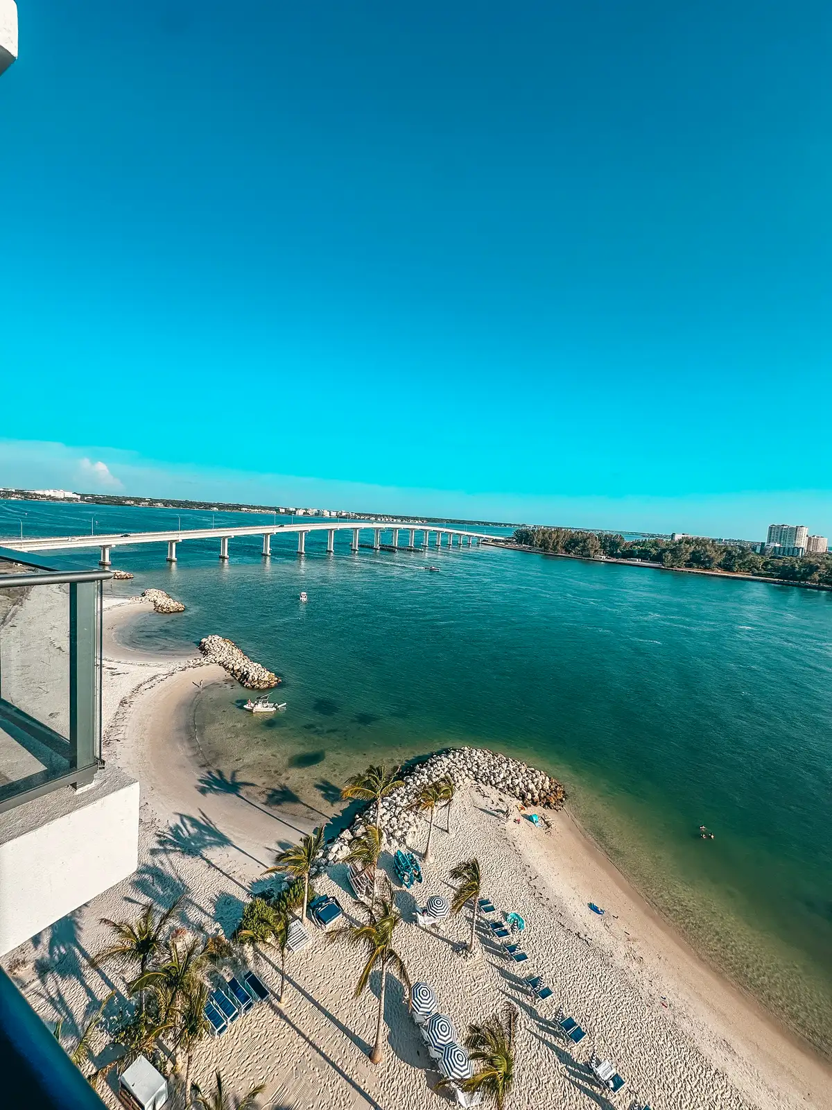 Views at The Deep End rooftop bar in Clearwater Beach